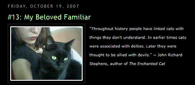 —from The Enchanted Cat —from The Enchanted Cat