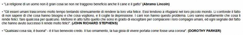 (In Italian) In the book Dog Quotations