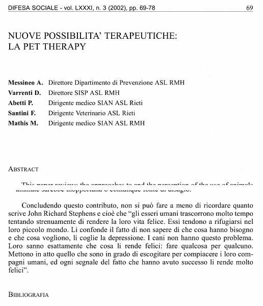 I was even quoted at the conclusion of an Italian scientific paper. In the book Dog Quotations I was even quoted at the conclusion of a scientific paper. In the book Dog Quotations