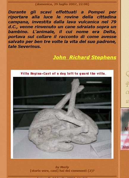 In the book Dog Quotations, (In Italian) In the book Dog Quotations, (In Italian)